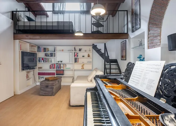 Musician Apartment Colosseo With Piano